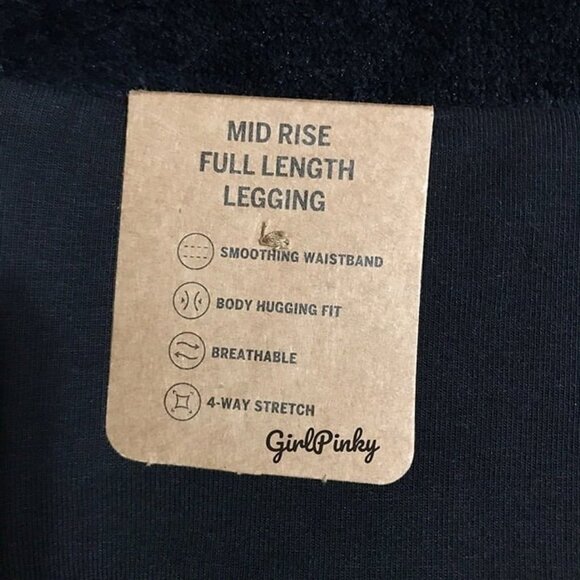 victoria secret PINK leggings OUTFIT WITH LONG SLEEVED CAMPUS TEE SIZE XXL - Picture 8 of 8